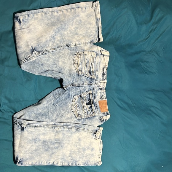 Women’s tye-dye Amethyst jeans - Picture 4 of 5